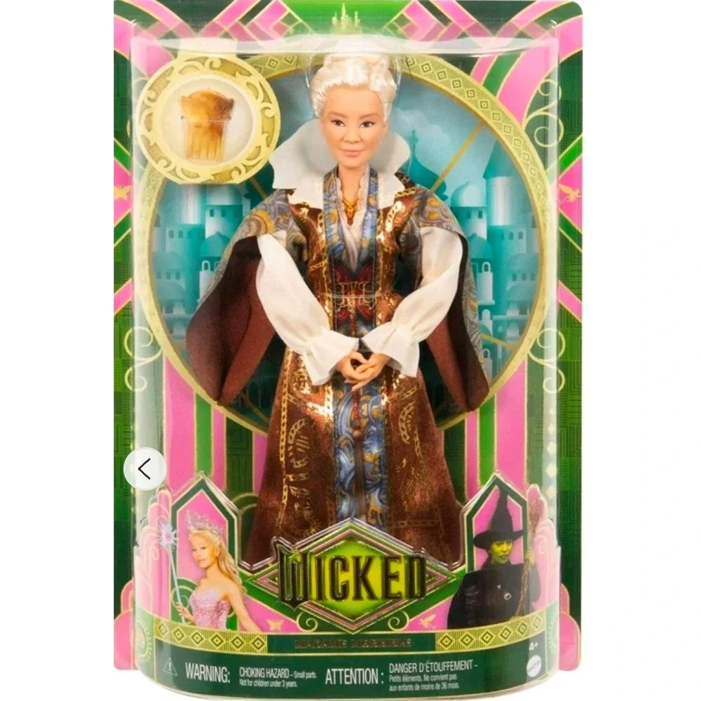 Wicked Movie Madame Morrible Fashion Doll Michelle Yeoh Mattel JLJ05 New
